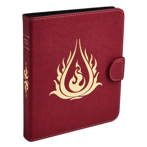 Dragon Shield - Spell Codex - Blood Red